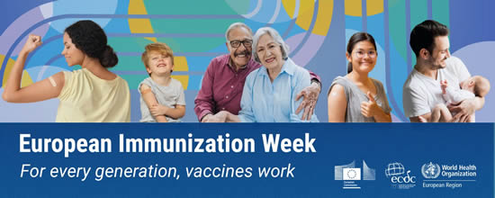 European Immunization Week 2026: For every generation, vaccines work